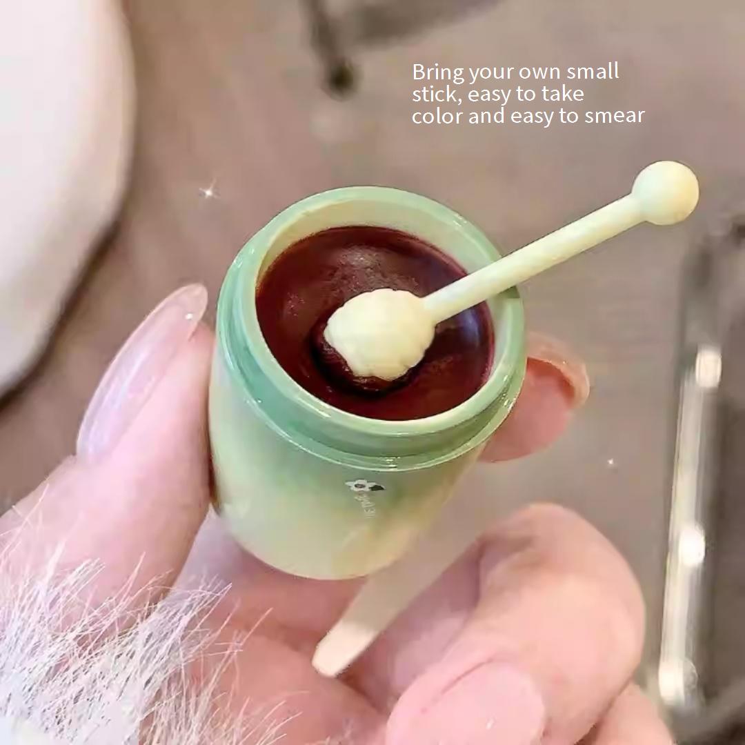 Jasmine Milk Tea Cup Lip Gloss Set - Hydrating Shine, Affordable Lip Tint, Cross-border Makeup Collection