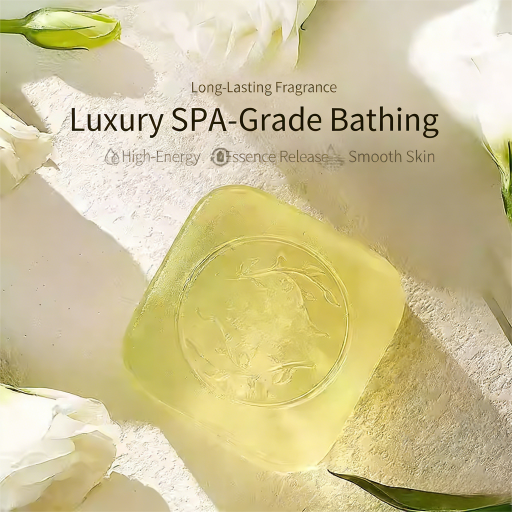 Jasmine Fragrance Soap, Gardenia Genuine Official Brand Handmade Essential Oil Perfume