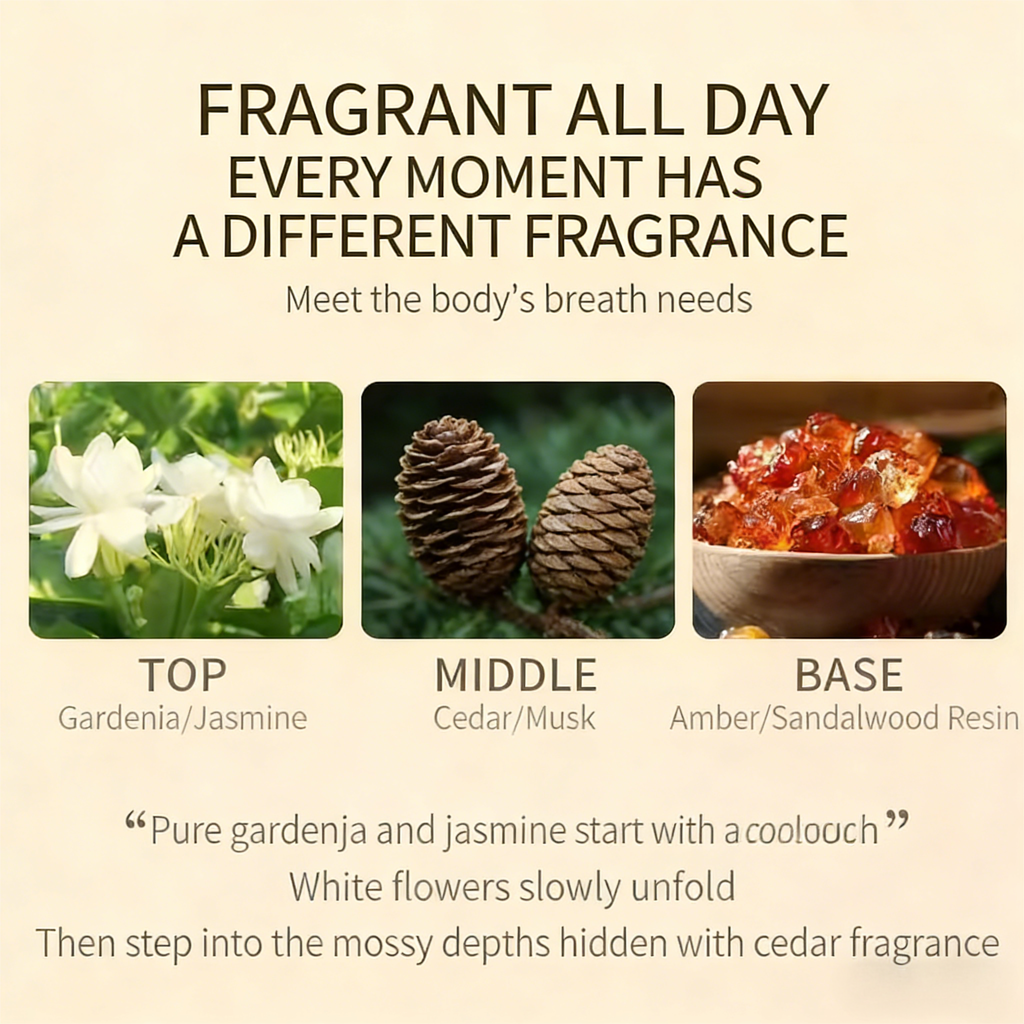 Jasmine Fragrance Soap, Gardenia Genuine Official Brand Handmade Essential Oil Perfume