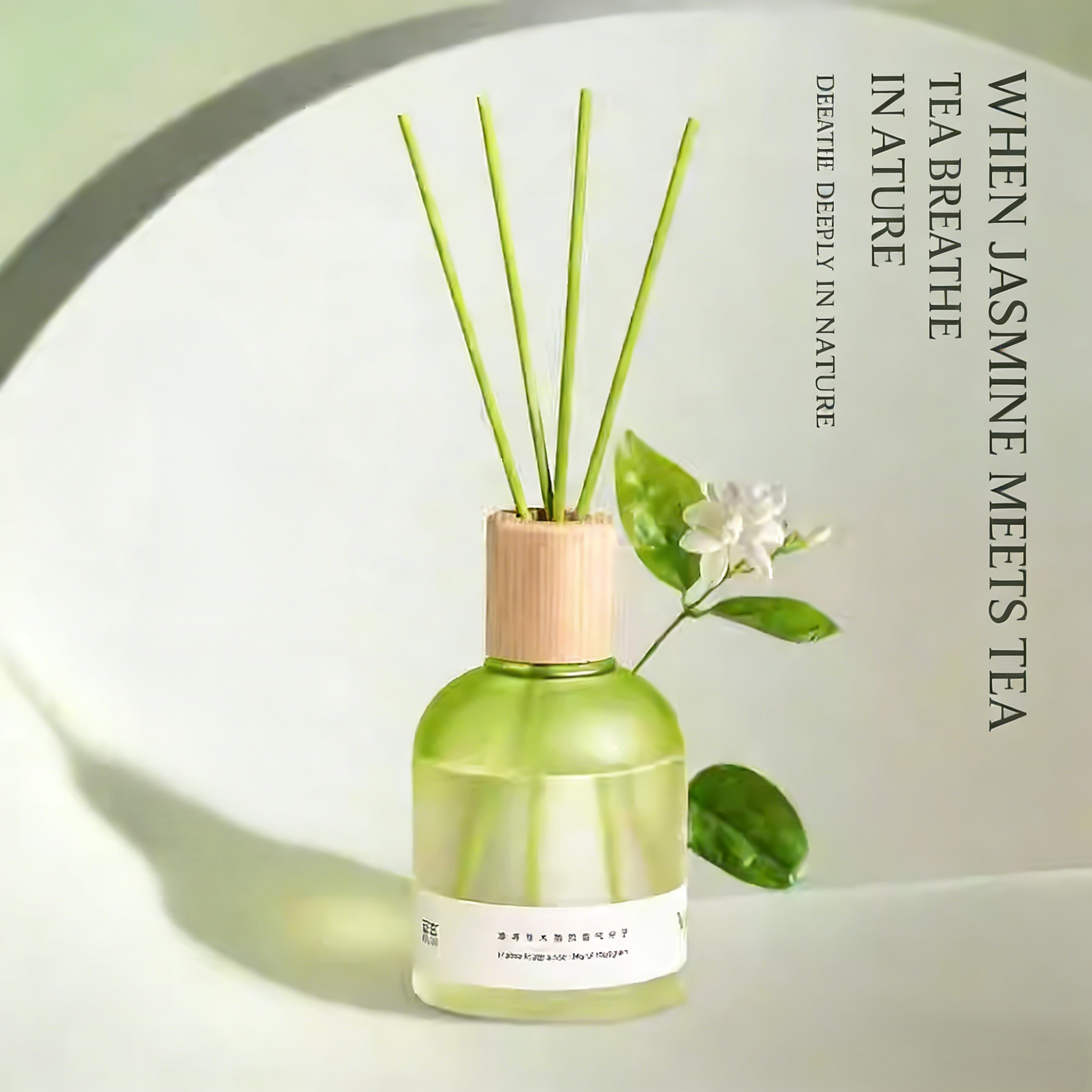 Jasmine tea scented aromatherapy, for home use, lasting fragrance in the bedroom and bathroom, fresh perfume essential oil, high-grade