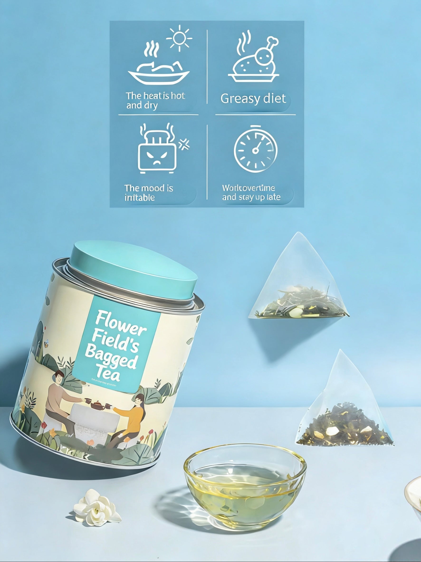 Jasmine Oolong Tea Bags