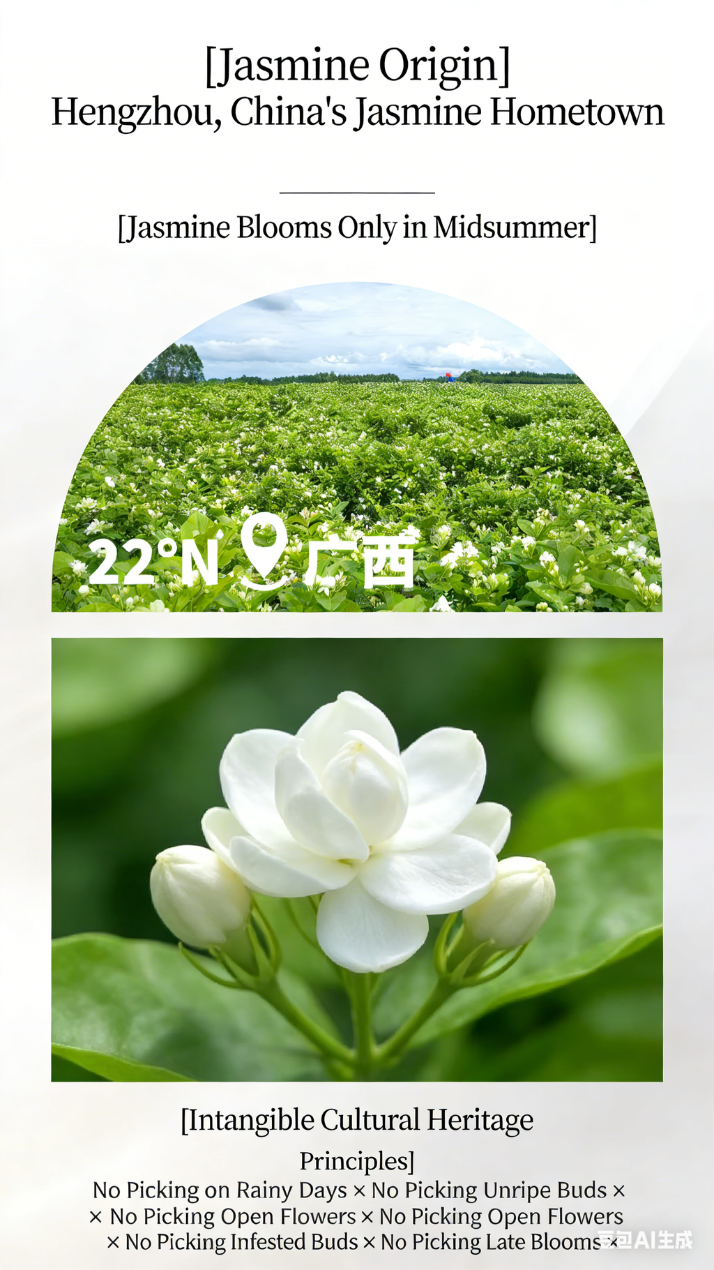 Jasmine Green Tea Oolong Cold Brew Tea, Premium Jasmine Tieguanyin, Fresh Aroma Cold Brew Beverage, Authentic Orchid Fragrance, Rich Flavor