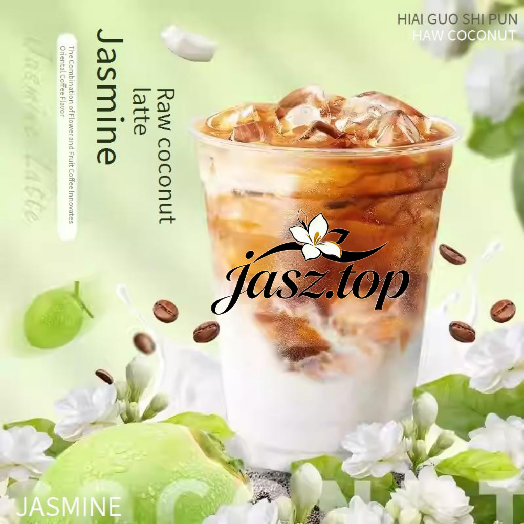 Sugar-Free Coconut Jasmine Instant Coffee - For Jasmine Latte