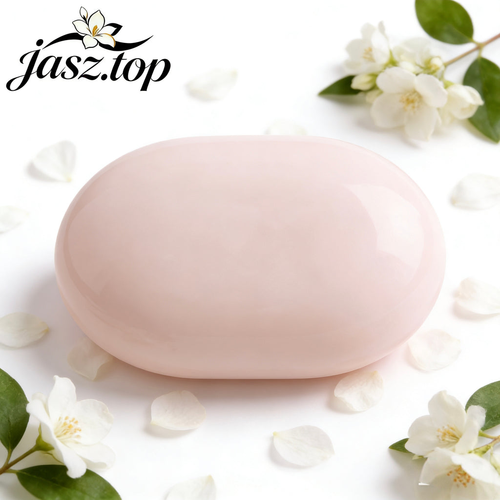 Jasmine Fragrance Soap for Bathing, Oil Control, Moisturizing, Blackhead Removing, Hydrating, Acarid Eliminating, Deep Cleansing & Long-lasting Fragrance
