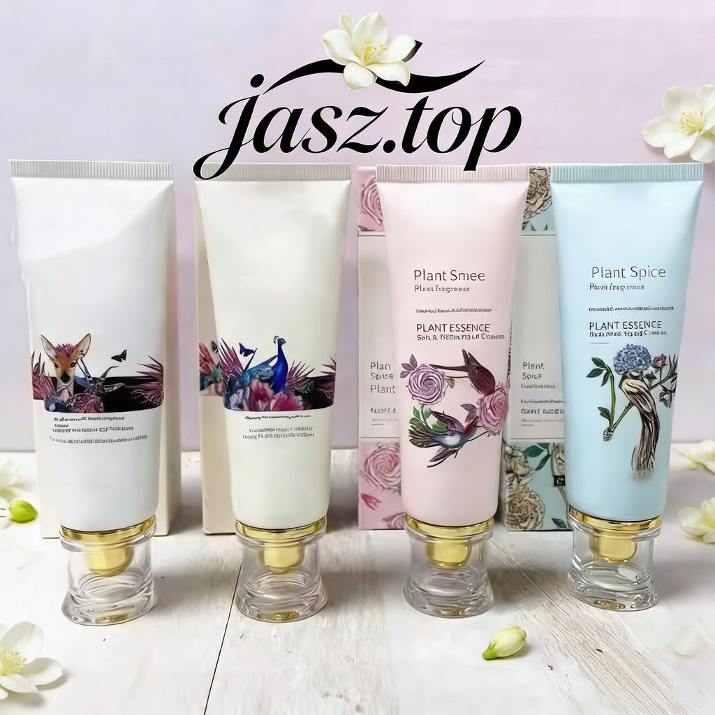 Hand Cream: Refreshing & Brightening, Jasmine Scent, Hydrating & Moisturizing, Non-greasy