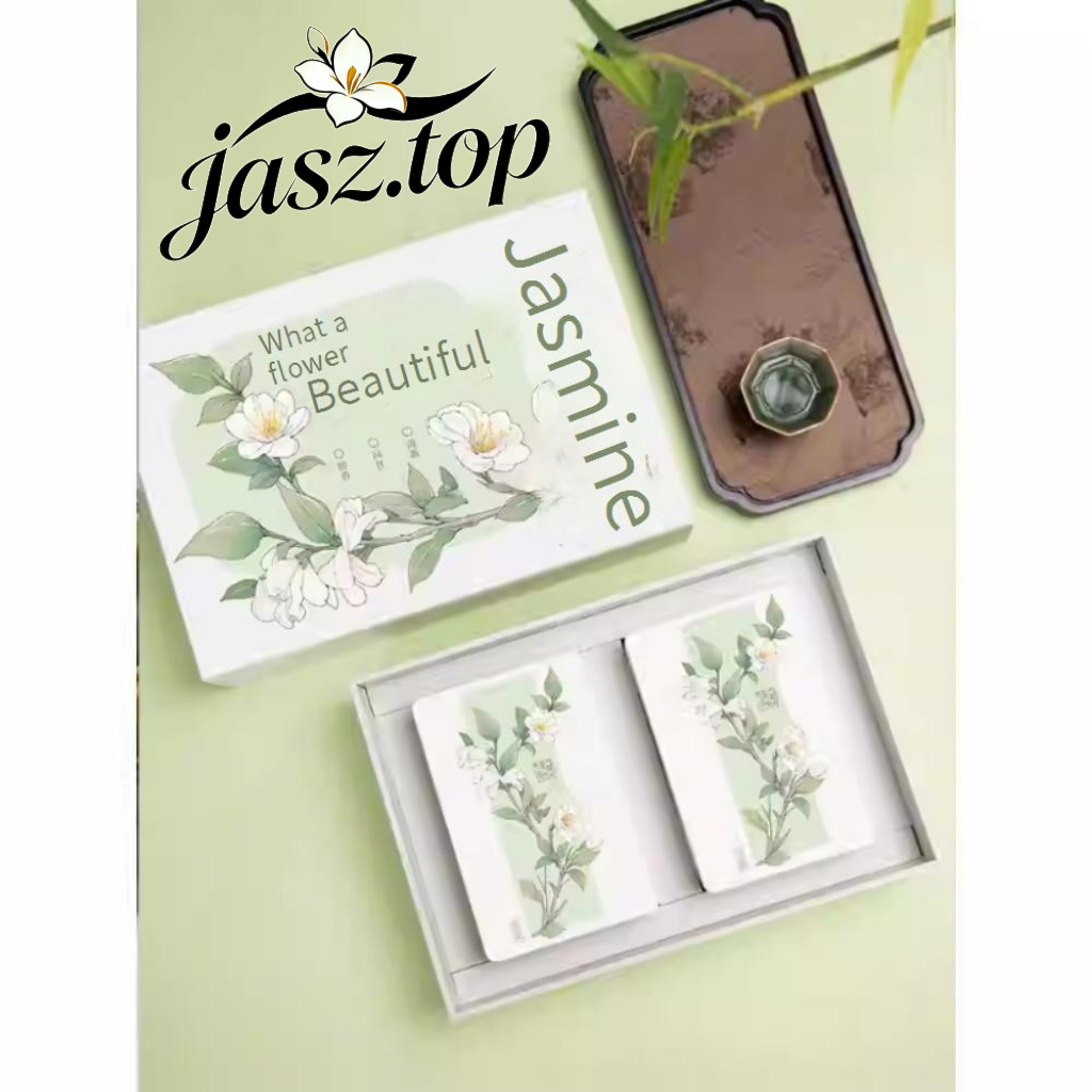 Jasmine Tea Premium Gift Box with Tea Cans