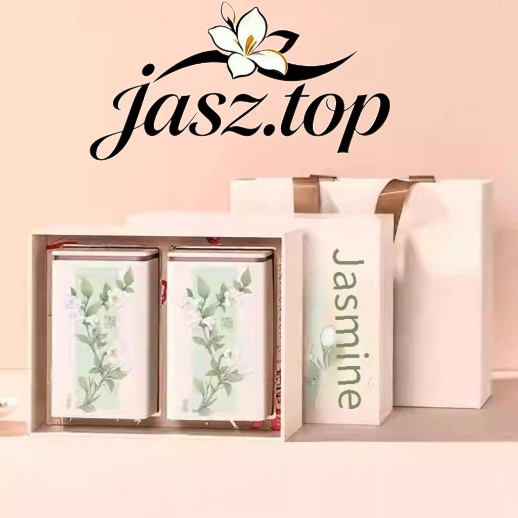 Jasmine Tea Premium Gift Box with Tea Cans