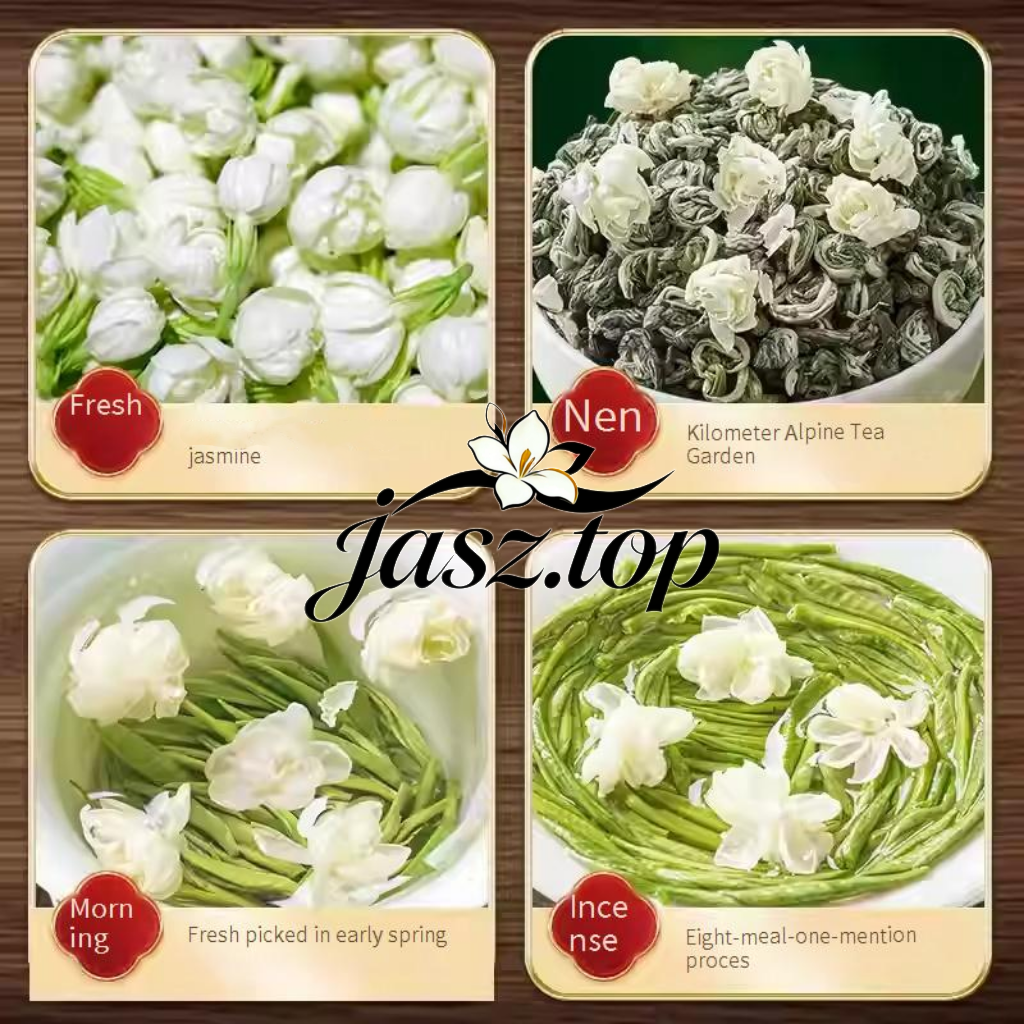 New Jasmine Tea, Strong Aroma Jasmine Green Tea | Official Flagship Store | Ideal Gift for Autumn & Winter