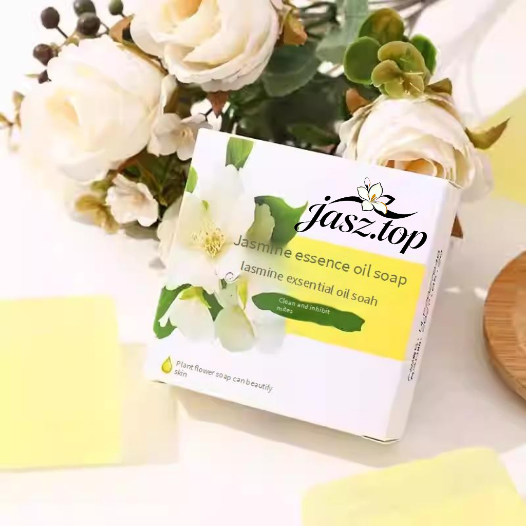 Camellia & Jasmine Fragrance Transparent Soap - For Face & Body, Deep Oil Control, Skin Rejuvenation, Acarid Removal, Moisturizing, Bath & Perfumed Cleansing