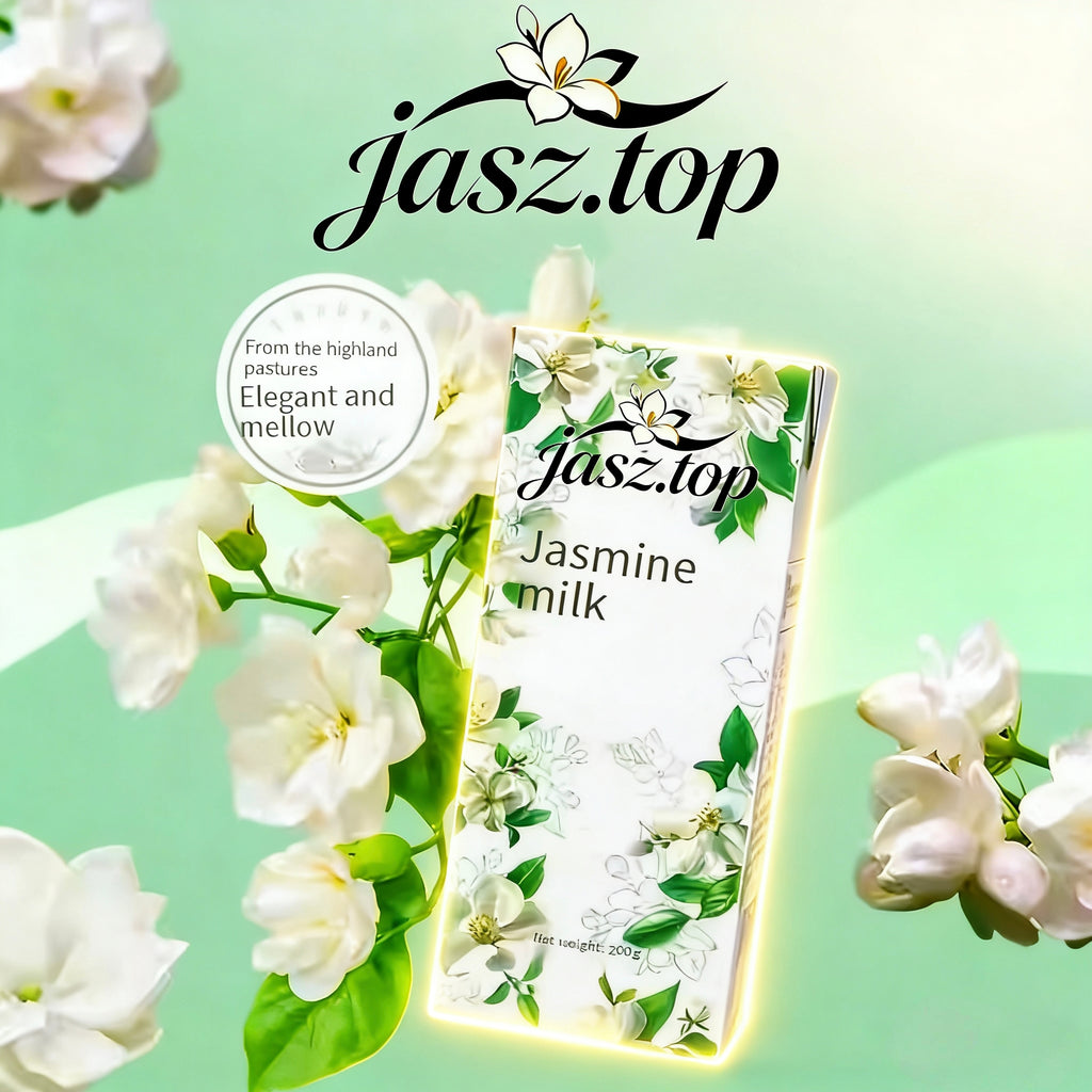 Green Grape & Jasmine Flavored Sweet Milk,  Milk-containing Beverage, Ideal for Kids' Breakfast