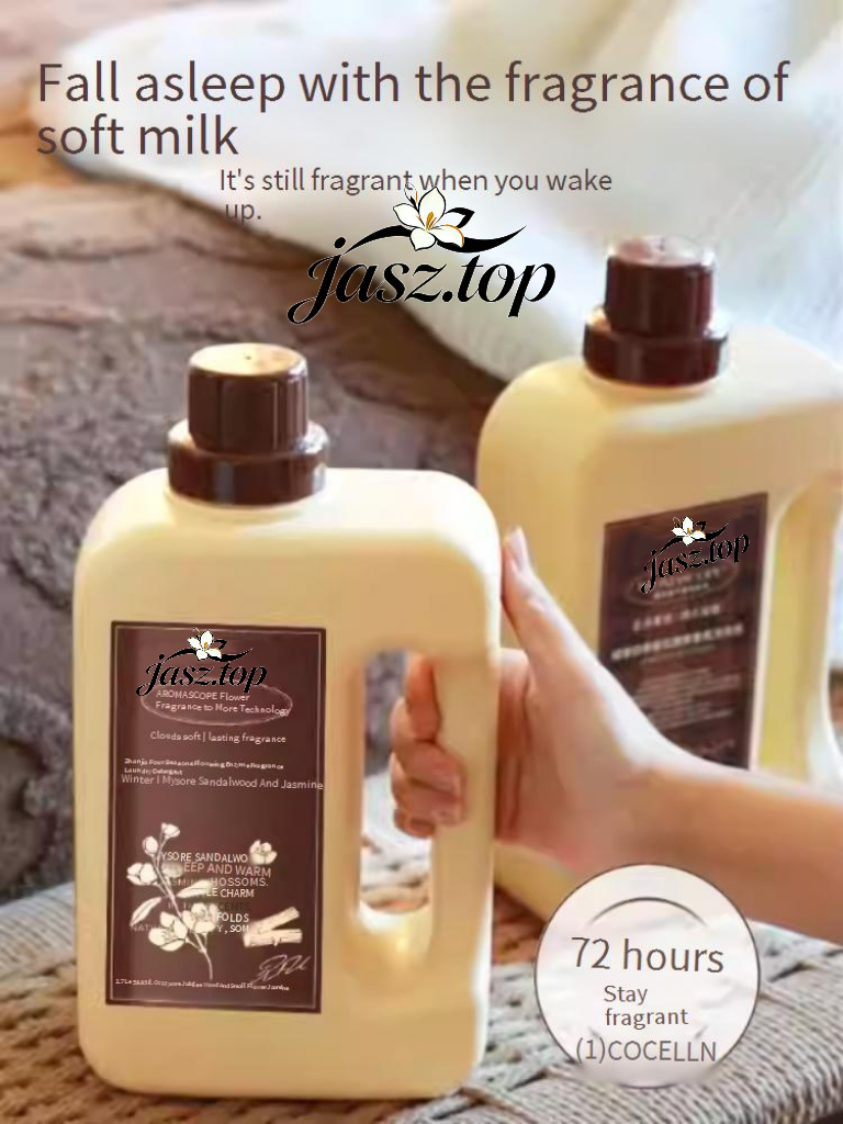 Sandalwood & Jasmine Scented Laundry Detergent | 72H Long-Lasting | Blossom Home Four Seasons Floral