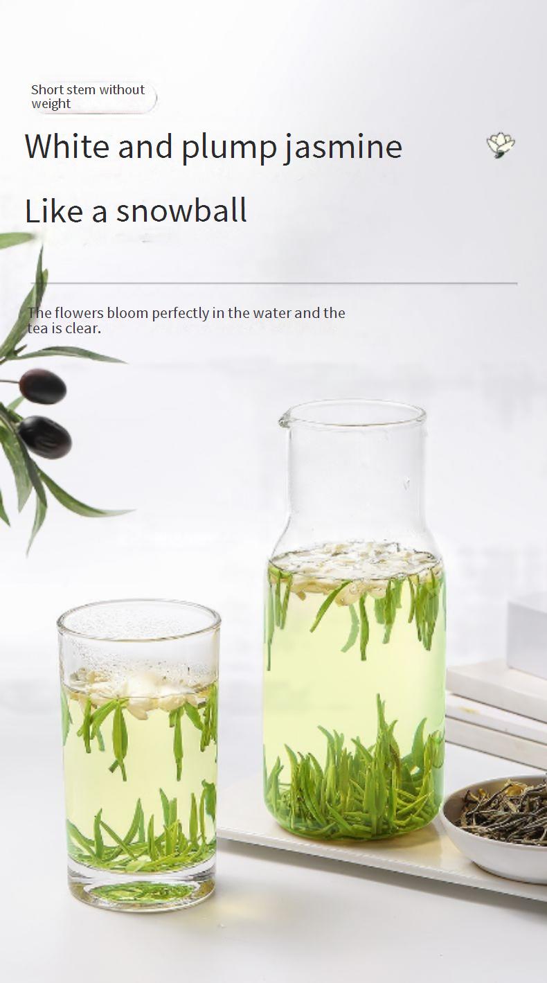 Jasmine Snowball Jasmine Tea, Edible Dried Jasmine Flowers, Strong Aroma Tea, Authentic No-Boil Floral Tea