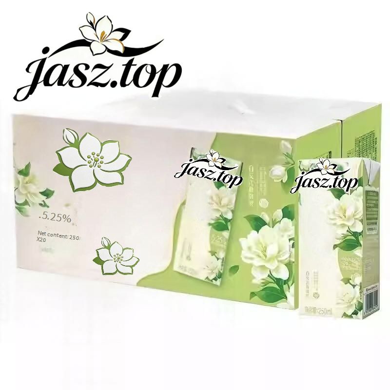 Jasmine Soy Milk 250ml Carton, Jasmine Flavored, Nutritious Breakfast Milk, Plant Protein